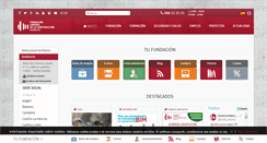 Desktop Screenshot of andalucia.fundacionlaboral.org